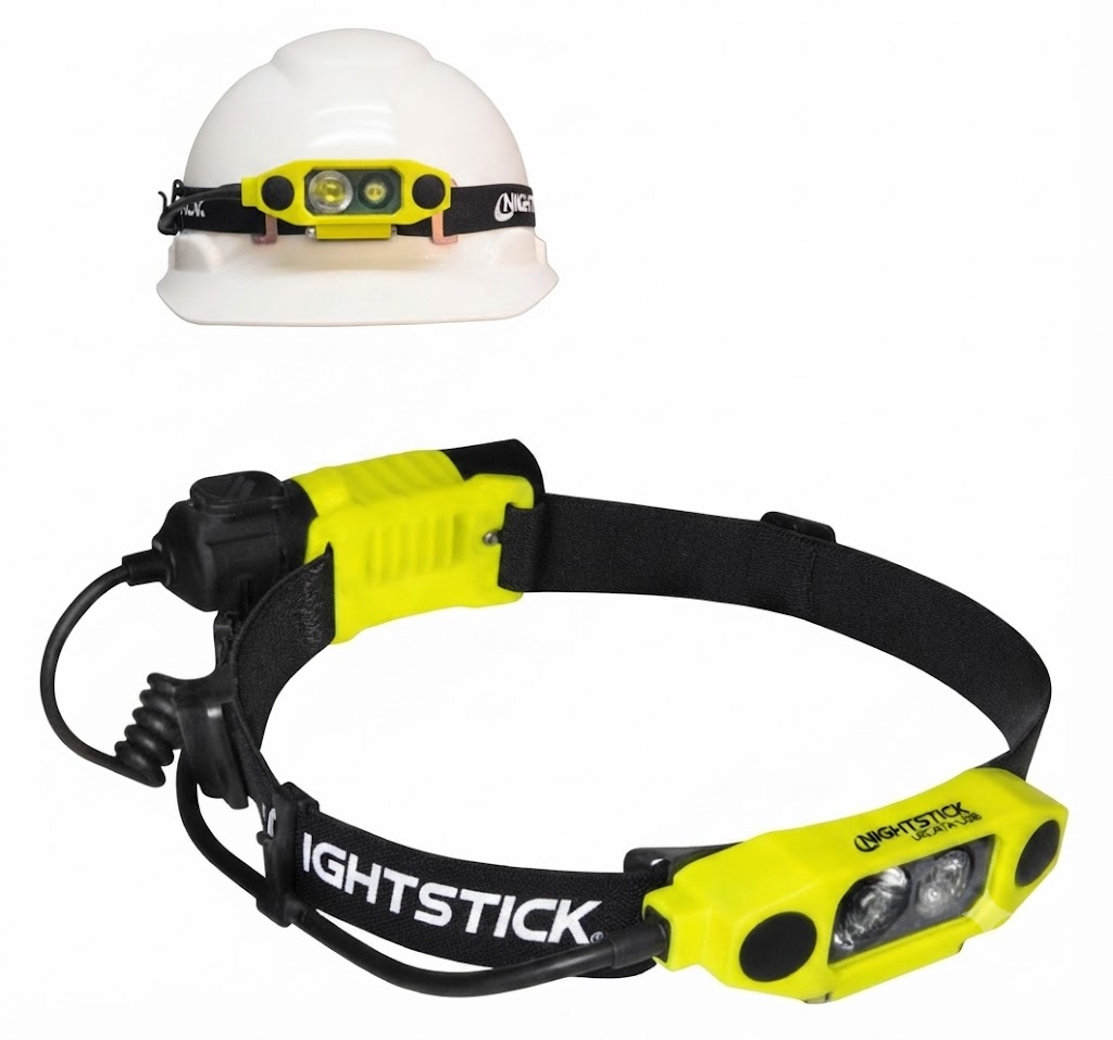 DICATA™ INTRINSICALLY SAFE DUAL-LIGHT USB HEADLAMP